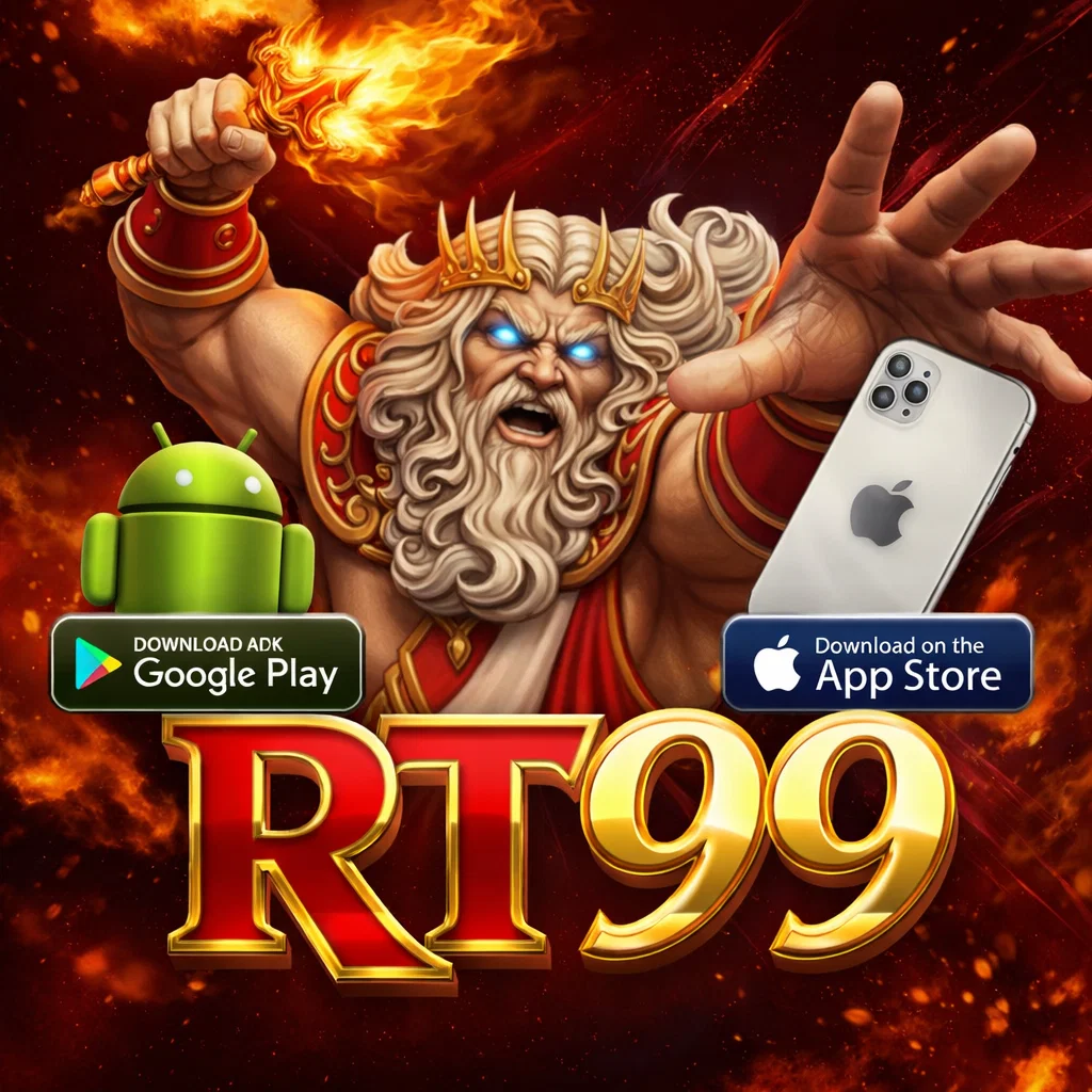 RT99 APK login aplikasi permainan dengan akses akun mudah dan tampilan platform game